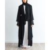Aisha Abaya with Hijab - Black
