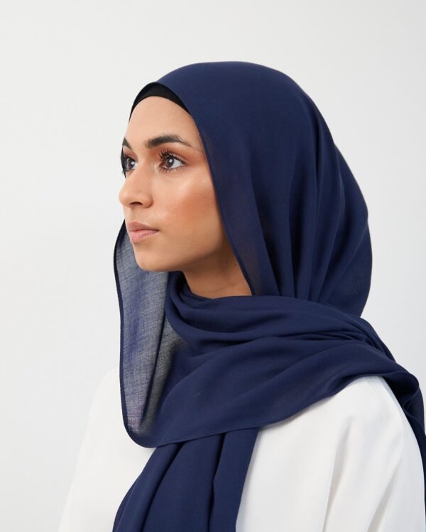 Premium Modal Hijab - Navy