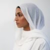 Premium Modal Hijab - White